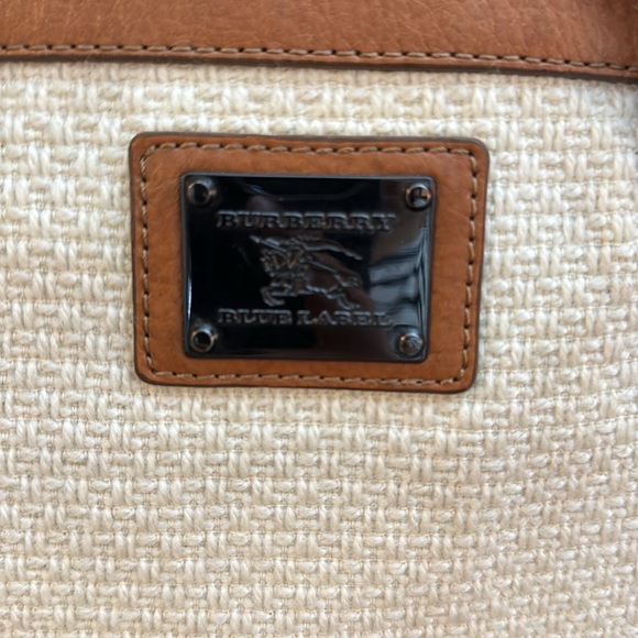 Burberry Blue Label Tweed Material with leather trim - Picture 3 of 13